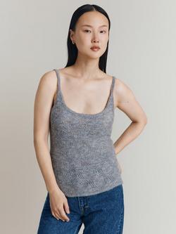 Ghost Norah Knit Camisole Top, Grey