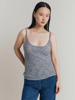 Ghost Norah Knit Camisole Top - view 2, Grey