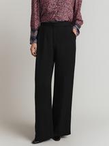 Leg Black Trousers