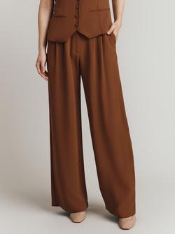 Ghost Reiko Wide Leg Trousers, Brown