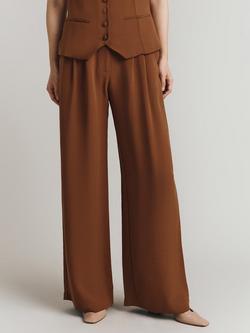 Ghost Reiko Wide Leg Trousers - view 2, Brown