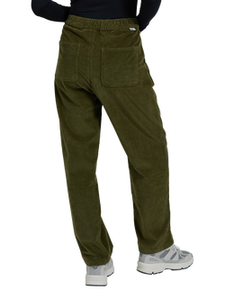 REIKO Gigi Velvet Trousers - view 2, Kaki