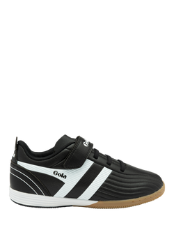 Gola Kids' Super Cobra TX QF Trainers, Black/White, Black/White