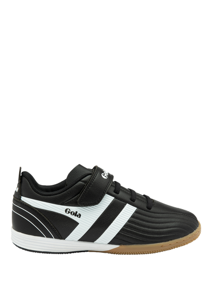 Gola Kids' Performance Super Cobra TX QF Trainers, Black/White, Black/White