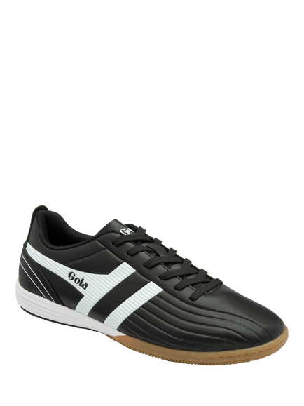 Gola Kids' Performance Super Cobra TX Football Trainers, Black/White - view 2, Black/White