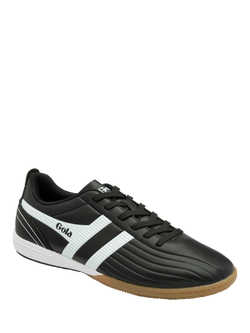 Gola Performance Super Cobra TX Football Trainers, Black/White - view 2, Black/White