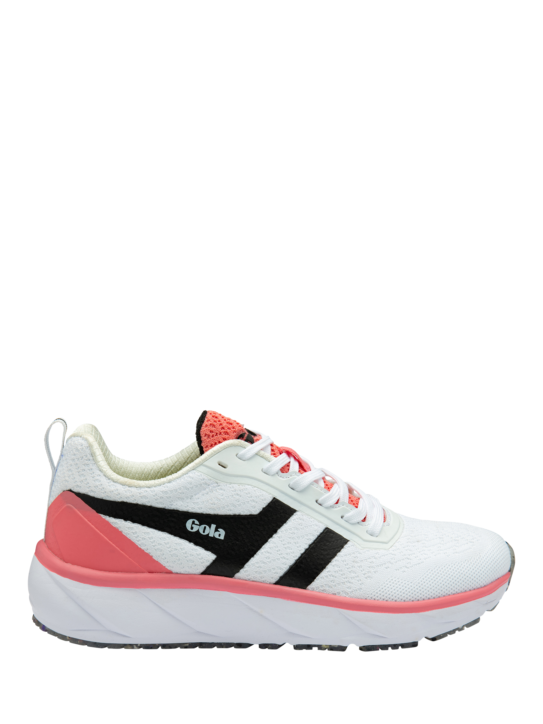 Gola Typhoon RMD Running Trainers White Black Tea Rose
