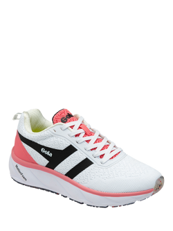Gola Typhoon RMD Running Trainers - view 2, White/Black/Tea Rose