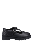 Hush Puppies Kids' Fiona Junior School Shoes, Black