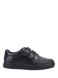 Hush Puppies Kids' Santos Senior School Shoes, Black