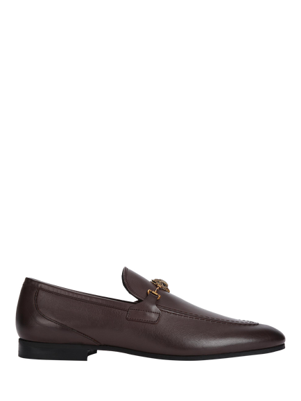 Kurt Geiger London Alistair Leather Decon Loafers, Brown, Brown
