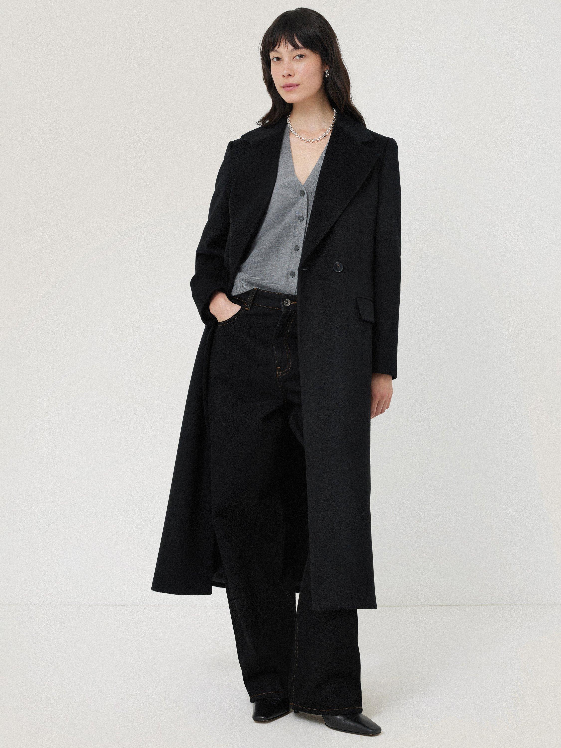 Jigsaw Wool Maxi City Coat