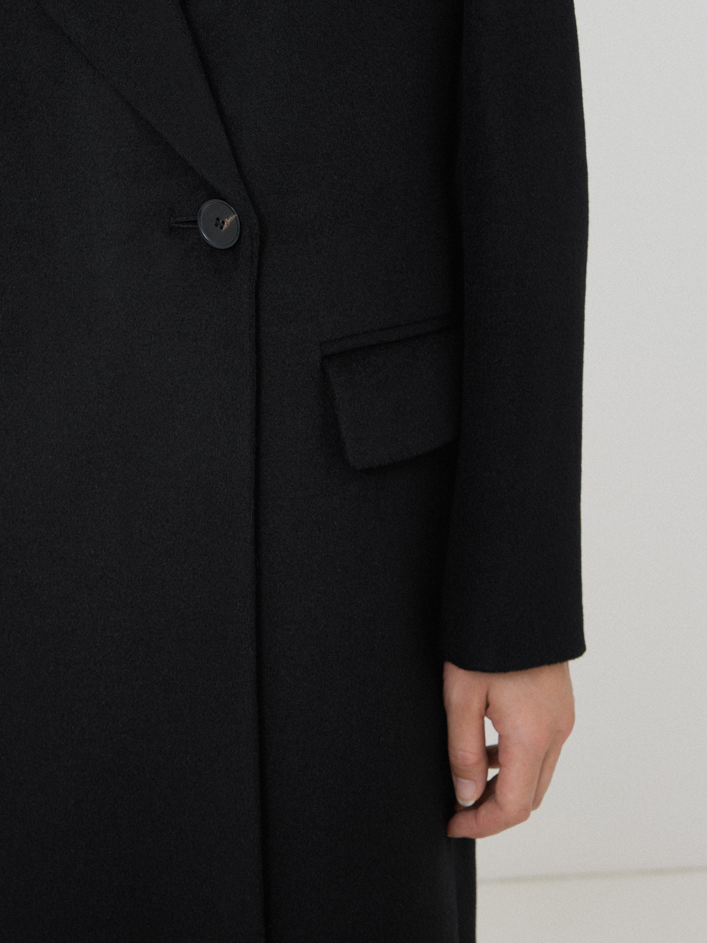 Jigsaw black coat best sale