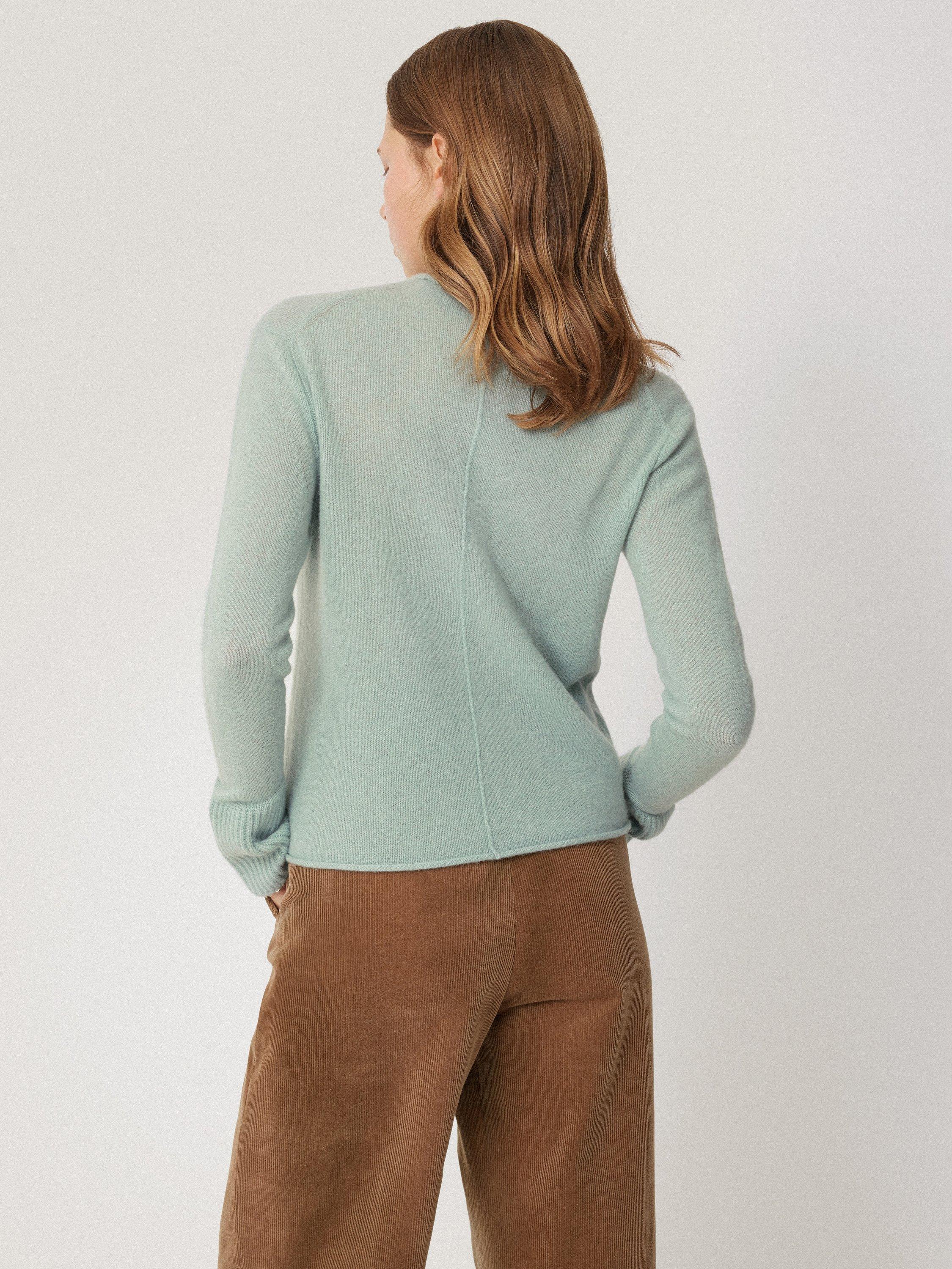 Jigsaw Eldon Cloud Cashmere Jumper Blue Haze