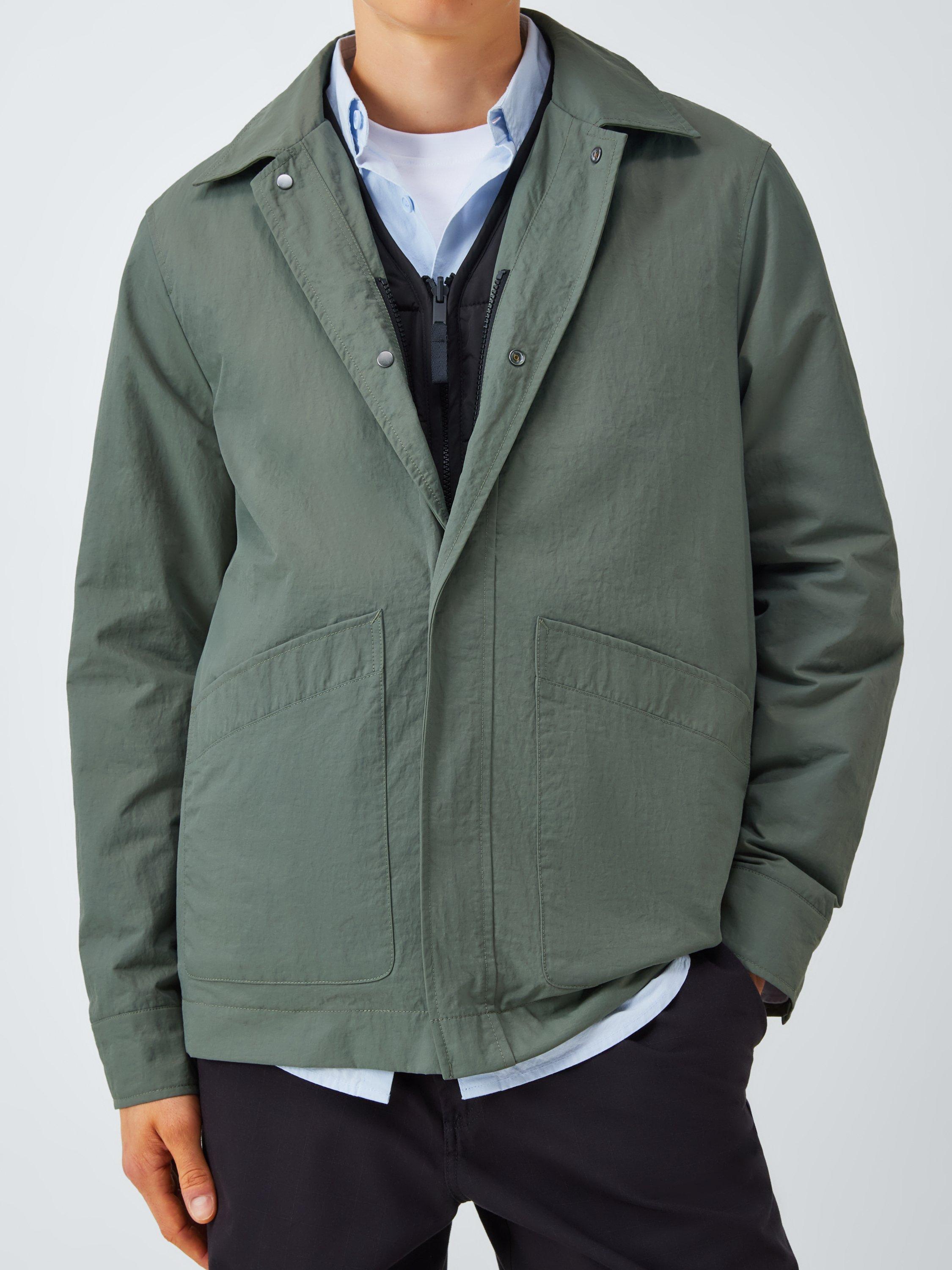 Product image 5 of 7, which shows Kin Gilet Lined 2 in 1 Utility Jacket, Castor Grey, S