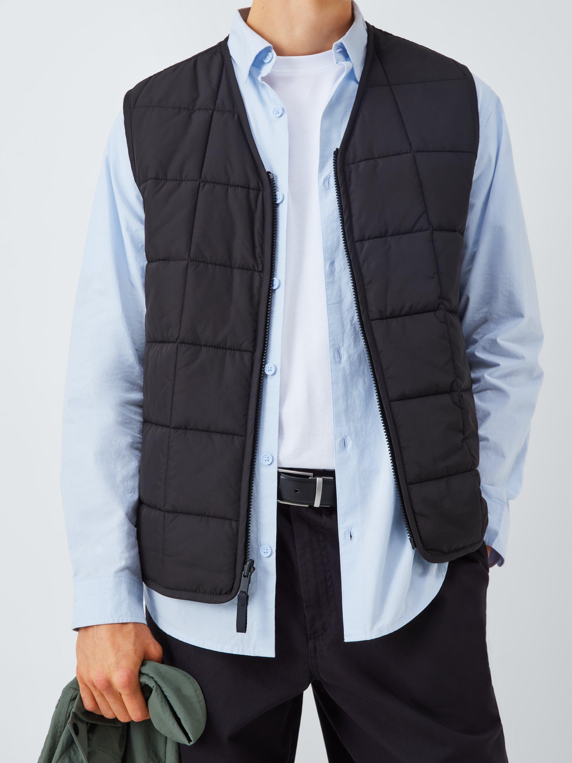 Product image 7 of 7, which shows Kin Gilet Lined 2 in 1 Utility Jacket, Castor Grey, S
