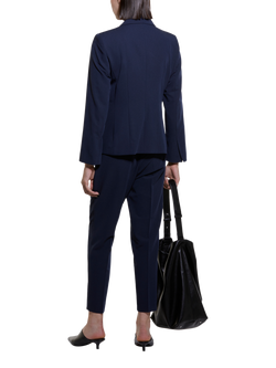 SISLEY Front Pleat Trousers - view 2, Navy