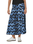 Sisters Point Vya Abstract Skirt, Blue/Multi, Blue/Multi