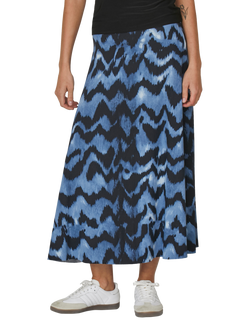 Sisters Point Vya Abstract Skirt, Blue/Multi, Blue/Multi
