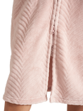 Pretty You Cosy Chevron House Coat, Rose