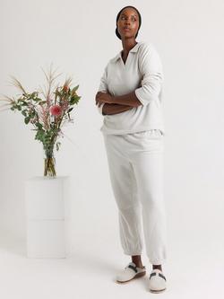 Pretty You London Fleece Lounge Set, Stone