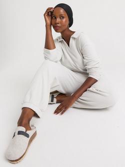 Pretty You London Fleece Lounge Set - view 2, Stone