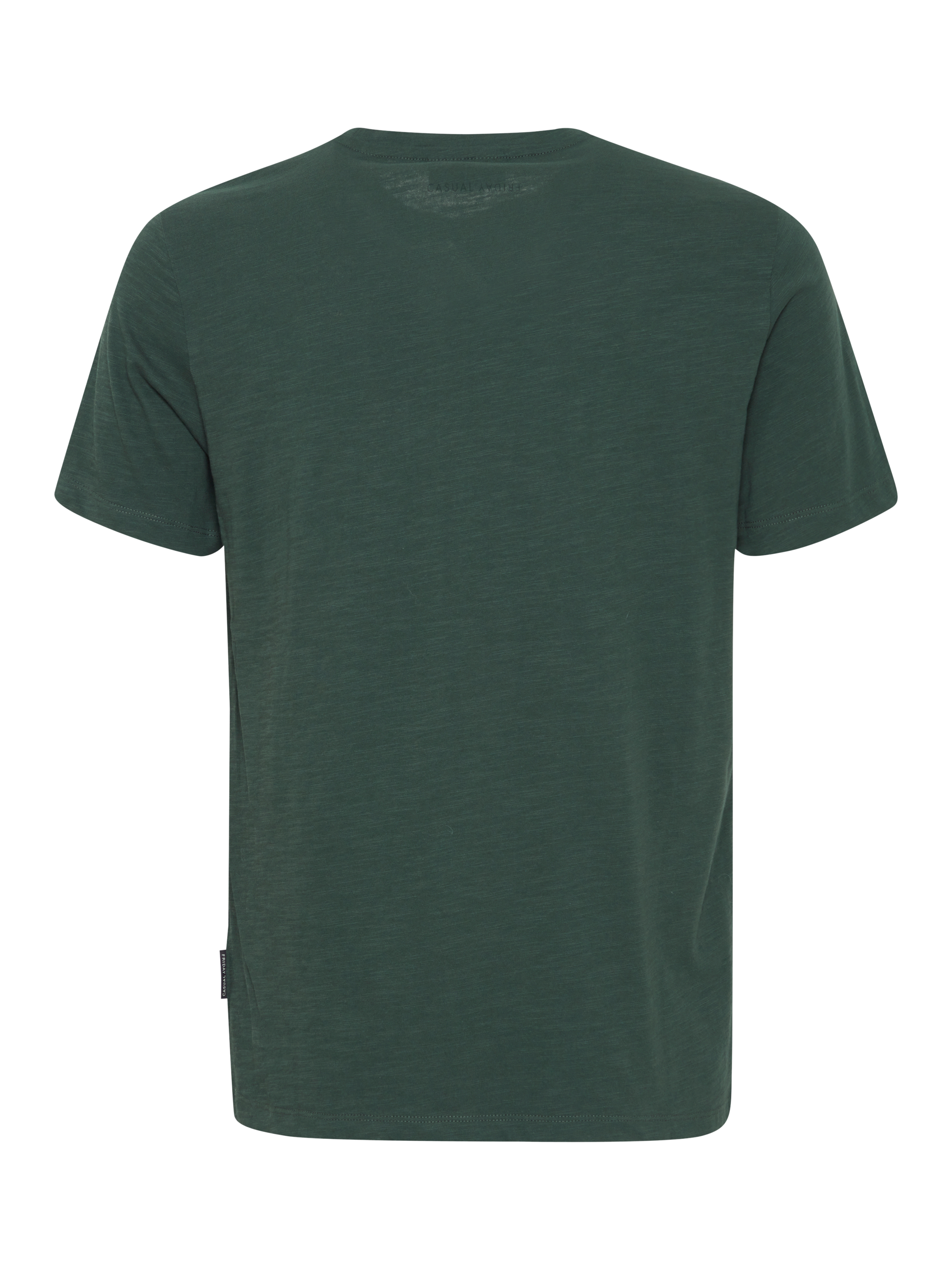 Product image 6 of 7, which shows Casual Friday Thor Organic Cotton Regular Fit Short Sleeve T-Shirt, Darkest Spruce, S