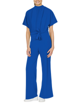 Blue Jumpsuits