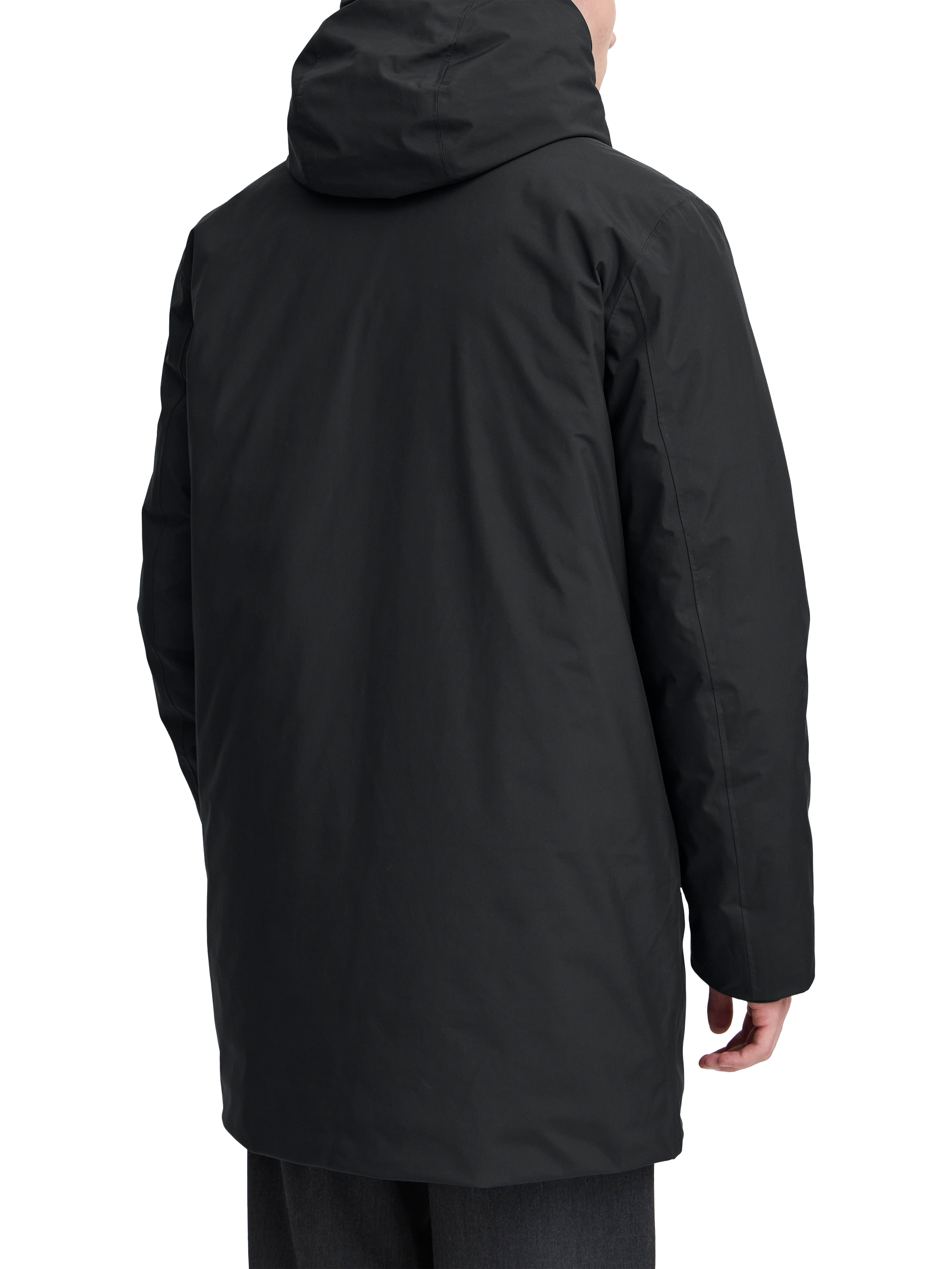 Product image 2 of 7, which shows Casual Friday Arbour Parka Coat, Black, S
