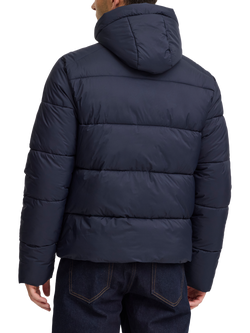 Casual Friday Austin Puffer Coat, Dark Navy - view 2, Dark Navy