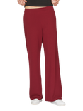 Sisters Point Glut Tailored Wide Leg Trousers, Bordeaux