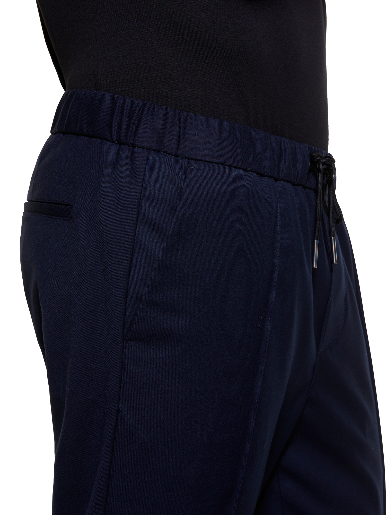 Product image 4 of 5, which shows SISLEY Slim Comfort Fit Joggers, Blue, 40R