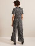 Phase Eight Lavinia Tweed Jumpsuit, Grey