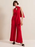 Phase Eight Petite Elika Jumpsuit, Red