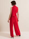 Phase Eight Petite Elika Jumpsuit, Red