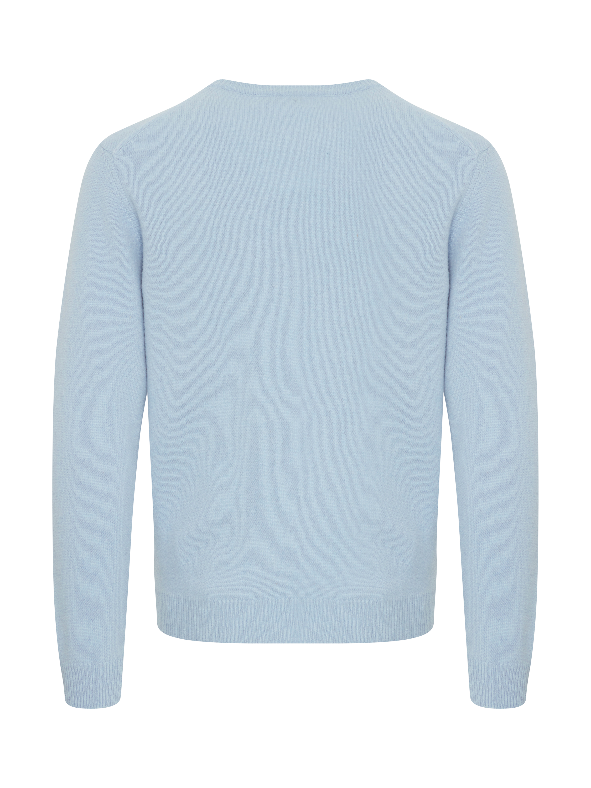 Product image 6 of 6, which shows Casual Friday Karl Wool Blend Bounty Knit, Placid Blue, XL