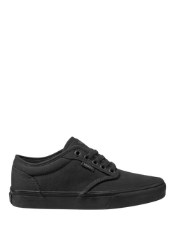 Vans Kids' Atwood Canvas Trainers, Black, Black