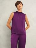 Hobbs Eren Blouse, Vibrant Purple