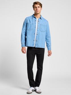 Lee Denim Regular Fit Denim Shirt, Light Blue, Light Blue