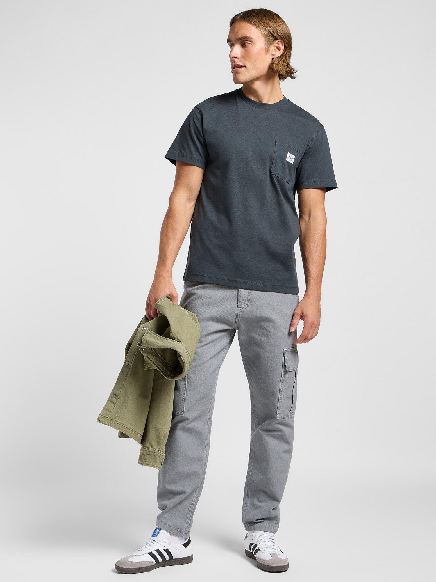 Lee Pocket T-Shirt, Washed Black