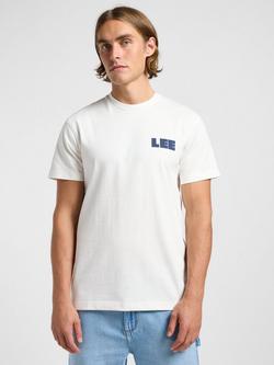 Lee Cotton Graphic T-Shirt, Ecru - view 2, Ecru