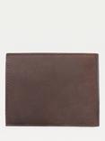 Tommy Hilfiger Leather Flap Wallet, Brown