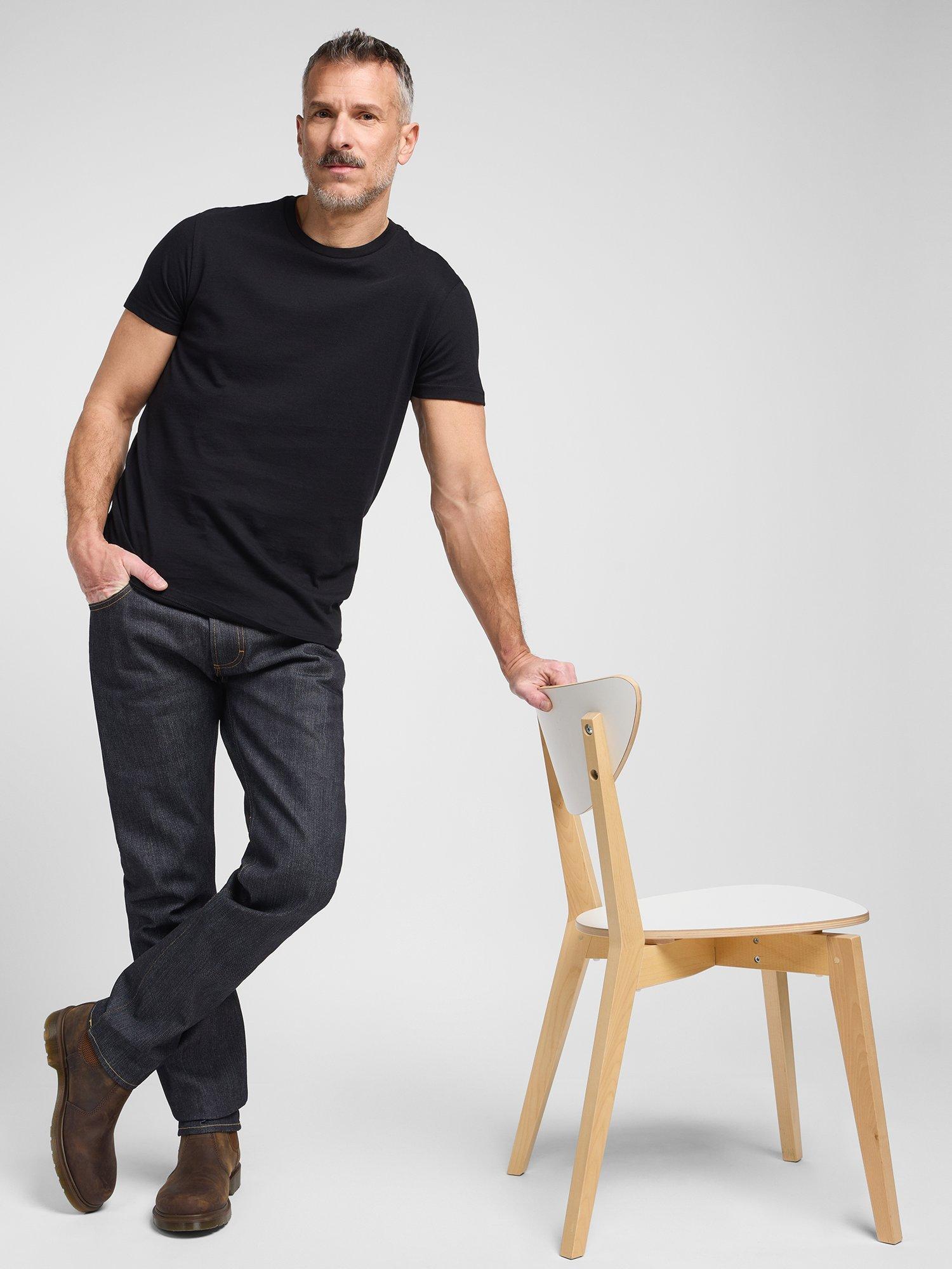 Product image 4 of 5, which shows Lee 101 Rider Dry Slim Leg Jeans, Dry, 30R