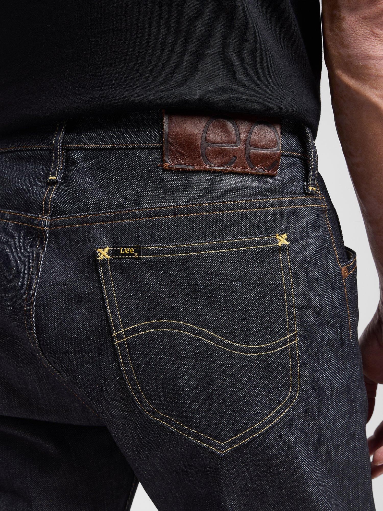 Product image 5 of 5, which shows Lee 101 Rider Dry Slim Leg Jeans, Dry, 30R