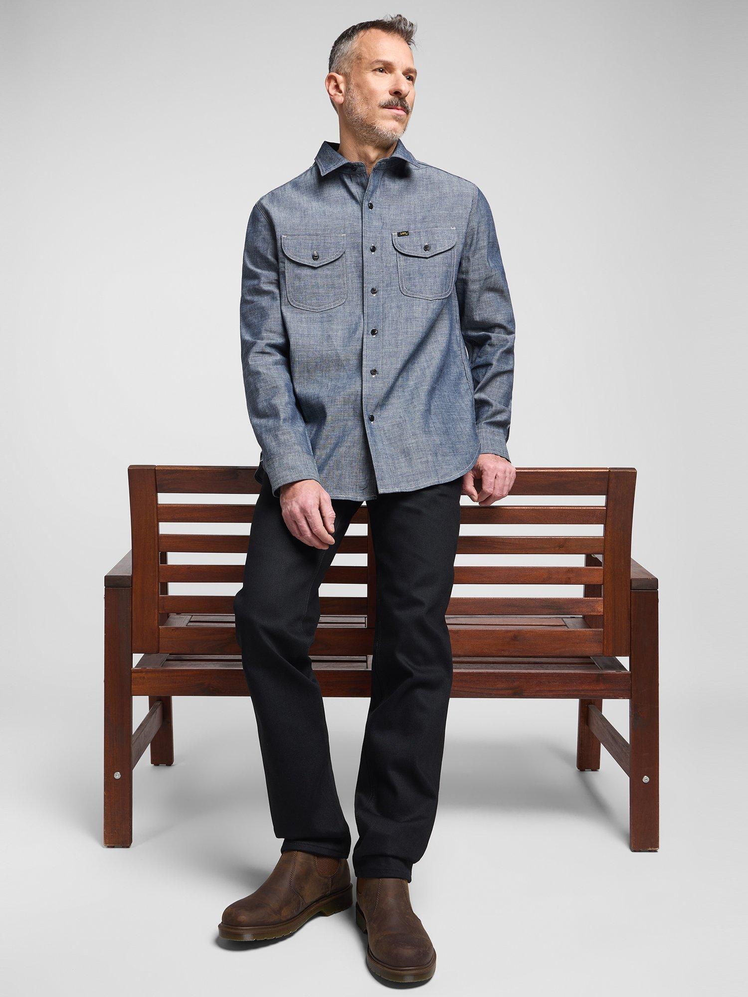 Product image 4 of 6, which shows Lee 101 S Dry Slim Fit Jeans, Dry, 30R