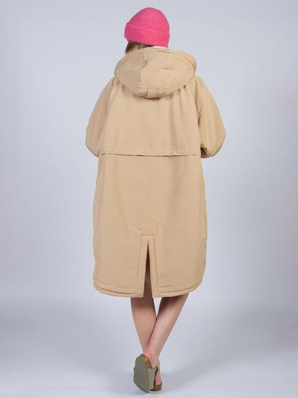 Cape Cove Cowrie Hooded Changing Coat - view 2, Stone