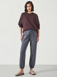 HUSH Alyna Pocket Joggers, Chocolate Brown