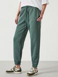 HUSH Alyna Pocket Joggers, Chocolate Brown, Green