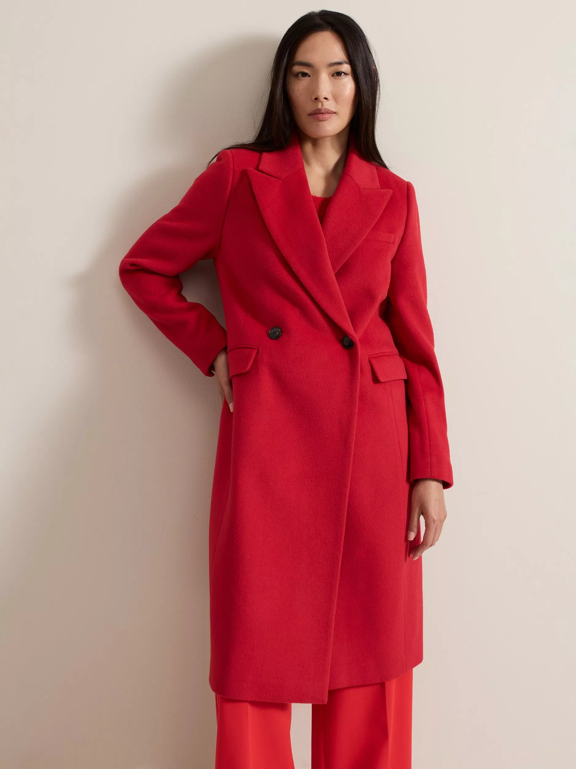 Shops phase eight red coat dress