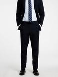 Selected Merino Slim Fit Suit Trousers, Navy